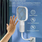 Mini USB rechargeable mosquito racket – electric bug zapper with UV light and spark grid